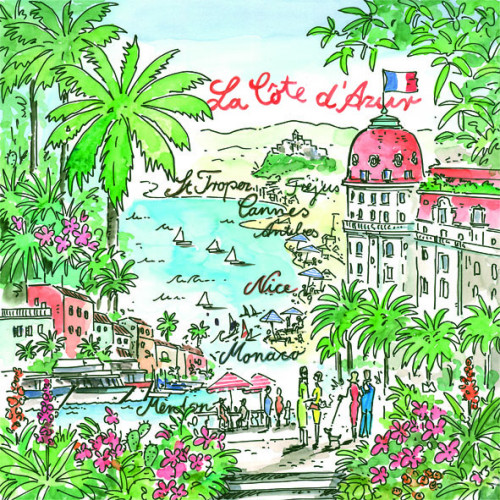 салфетки бумажные кот-д`азур в Ижевске