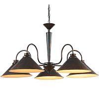 подвесная люстра arte lamp cone a9330lm-5br в Ижевске