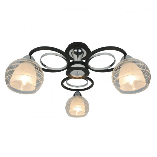 потолочная люстра arte lamp ginevra a1604pl-3bk в Ижевске
