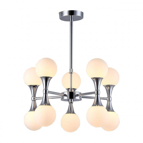 подвесная люстра arte lamp a9162lm-10cc белая в Ижевске