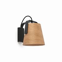 stood бра черное + wood e27 max 20w от faro в Ижевске