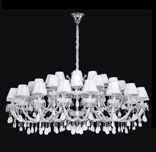 подвесная люстра crystal lux blanca sp45 белая в Ижевске