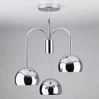 подвесная люстра eurosvet solario 70067/3 хром в Ижевске