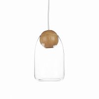 подвесной светильник wooden ball шарообразный цоколь светлый в Ижевске