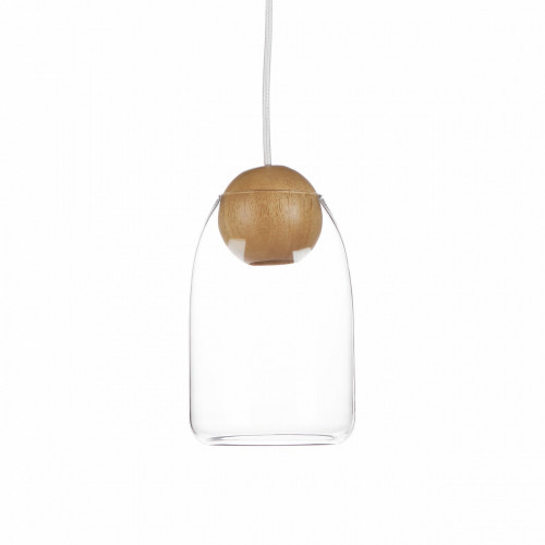 подвесной светильник wooden ball шарообразный цоколь светлый в Ижевске