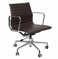 кресло eames style кофейная кожа в Ижевске