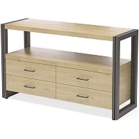 тумба под tv neo loft светло-коричневая в Ижевске