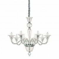 подвесная люстра ideal lux brigitta sp8 trasparente в Ижевске