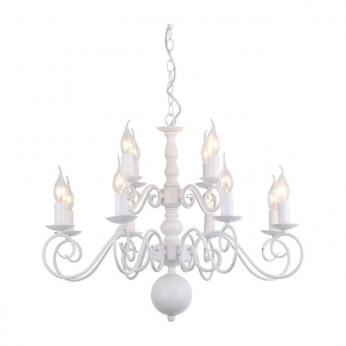 подвесная люстра arte lamp a1129lm-12wh в Ижевске