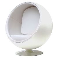 кресло eero ball chair белое в Ижевске