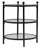 стол журнальный glass plateau черный в Ижевске