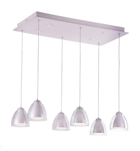 подвесная люстра idlamp mirella 394/6-ledwhite в Ижевске