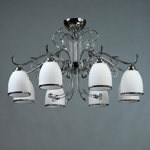 потолочная люстра brizzi tarragona ma02640c/008 chrome в Ижевске