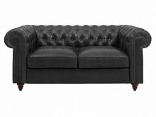 диван chester classic двухместный прямой серый в Ижевске