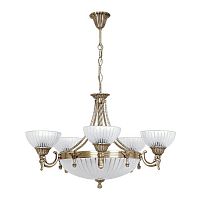 подвесная люстра kink light кристалл классика 2067/5+3 antik в Ижевске