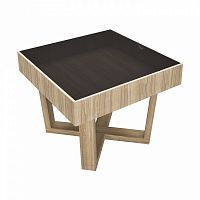 столик журнальный lago maggiore light brown бежевый, чёрный в Ижевске
