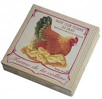 салфетки курочка штук (бумага, хсм) comptoir de famille в Ижевске
