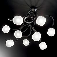 потолочная люстра ideal lux octopus pl9 nero в Ижевске