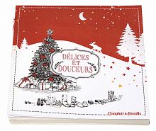 салфетки бумажные звездная ночь comptoir de famille в Ижевске