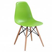 стул деревянный pc-015 зеленый (eames style) в Ижевске