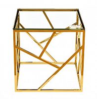стол журнальный gold золотой, прозрачный в Ижевске