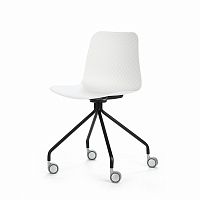 стул glide на колесиках белый в Ижевске