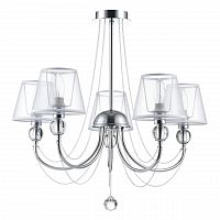 подвесная люстра freya beverly fr5661-pl-05-ch в Ижевске