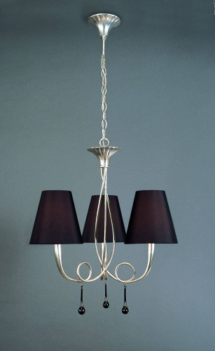 подвесная люстра mantra paola painted silver 3532 в Ижевске