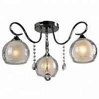 потолочная люстра idlamp merinella 877/3pf-darkchrome в Ижевске