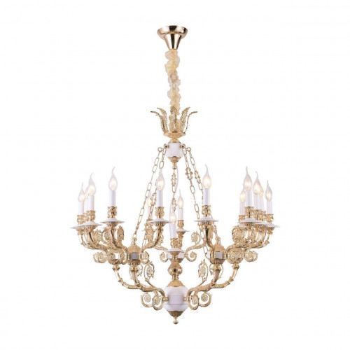 подвесная люстра arte lamp a7024lm-16wg золото в Ижевске