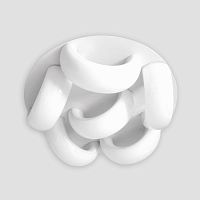 потолочная светодиодная люстра ambrella light orbital cloud fc12/6 wh 120w d650 в Ижевске