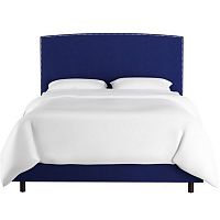 кровать двуспальная 160х200 синяя everly blue в Ижевске