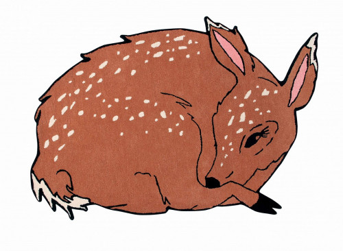 ковер шерстяной олененок the deer в Ижевске