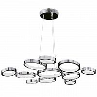 подвесная люстра lightstar unitario 763010 хром белая в Ижевске