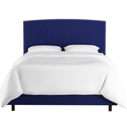 кровать двуспальная 180х200 синяя everly blue в Ижевске