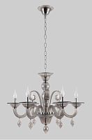 подвесная люстра crystal lux caetano sp-pl6 smoke в Ижевске