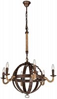 люстра d3061-6ogr коричневая в Ижевске