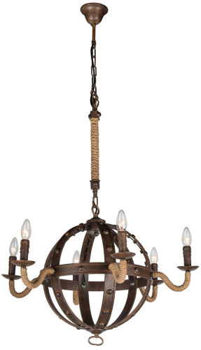 люстра d3061-6ogr коричневая в Ижевске