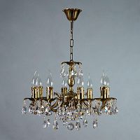 подвесная люстра ambiente benisa 2226/8 pb tear drop бронза в Ижевске