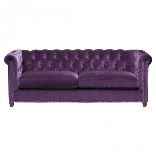 диван chesterfield 2.0 прямой фиолетовый в Ижевске