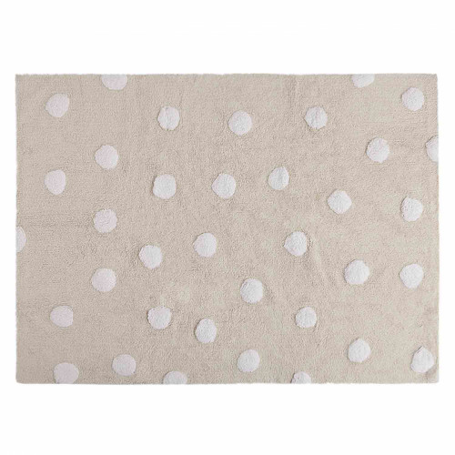 ковер polka dots бежевый-белый в Ижевске
