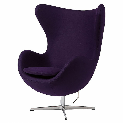 кресло egg chair темно-фиолетовое в Ижевске