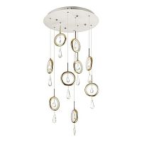подвесная светодиодная люстра odeon light orio 4034/54l в Ижевске