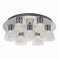 потолочная светодиодная люстра kink light азан 6112-7 в Ижевске