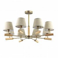 потолочная люстра lumion robin 3703/8c бежевая в Ижевске