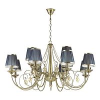 подвесная люстра odeon light niagara 3921/12 синяя в Ижевске