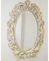 овальное зеркало настенное бежевое гойя artisian ivory в Ижевске